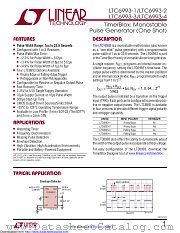 LTC6993CS6-2#TRPBF datasheet pdf Linear Technology
