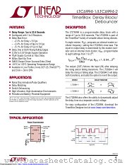 LTC6994HDCB-2#TRMPBF datasheet pdf Linear Technology