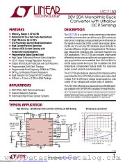 LTC7130 datasheet pdf Linear Technology