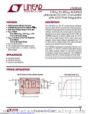 LTM8068 datasheet pdf Linear Technology