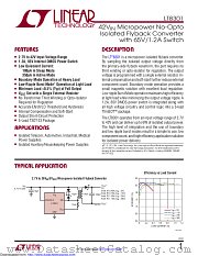 LT8301IS5#TRPBF datasheet pdf Linear Technology