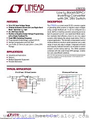 LT8335EDDB#TRPBF datasheet pdf Linear Technology