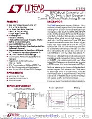 LT8495EUF#TRPBF datasheet pdf Linear Technology
