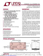 LTM9001CV-AA#PBF datasheet pdf Linear Technology