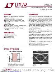 LTC1064-7CSW datasheet pdf Linear Technology