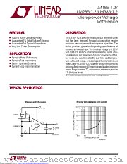 LM285Z-1.2 datasheet pdf Linear Technology