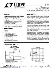 LT1110CS8-12#TR datasheet pdf Linear Technology