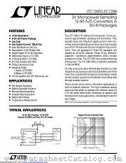 LTC1285IS8#TR datasheet pdf Linear Technology