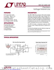 REF01HN8 datasheet pdf Linear Technology