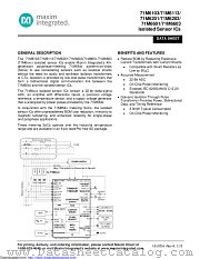 71M6601 datasheet pdf MAXIM - Dallas Semiconductor