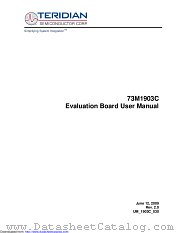 73M1903C-EVM datasheet pdf MAXIM - Dallas Semiconductor