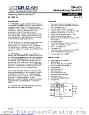 73M1903C-IMR/F datasheet pdf MAXIM - Dallas Semiconductor