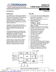 73M2901CE-IGV/F datasheet pdf MAXIM - Dallas Semiconductor