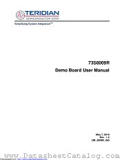73S8009R-DB datasheet pdf MAXIM - Dallas Semiconductor