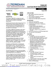 73S8010R-IL/F datasheet pdf MAXIM - Dallas Semiconductor