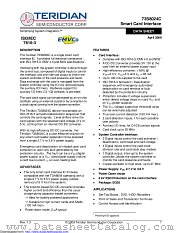 73S8024C-IL/F datasheet pdf MAXIM - Dallas Semiconductor