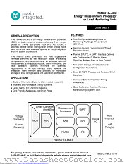 78M6610+LMU datasheet pdf MAXIM - Dallas Semiconductor