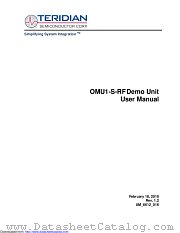 78M6612-DB-OMU-RF datasheet pdf MAXIM - Dallas Semiconductor
