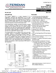 78M6618-IM/F2 datasheet pdf MAXIM - Dallas Semiconductor