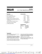 DS1044R-10+ datasheet pdf MAXIM - Dallas Semiconductor