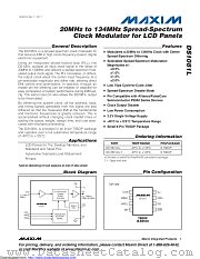 DS1081LE+T datasheet pdf MAXIM - Dallas Semiconductor
