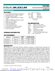 DS1085LZ-25+ datasheet pdf MAXIM - Dallas Semiconductor