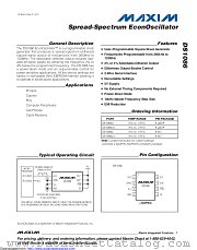 DS1086U+ datasheet pdf MAXIM - Dallas Semiconductor