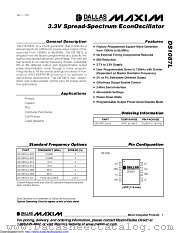 DS1087LU-266+ datasheet pdf MAXIM - Dallas Semiconductor