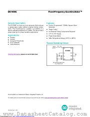 DS1088C datasheet pdf MAXIM - Dallas Semiconductor