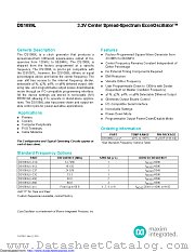 DS1089LU-22F+T datasheet pdf MAXIM - Dallas Semiconductor