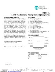 DS1100LU-20+T datasheet pdf MAXIM - Dallas Semiconductor