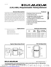 DS1123LE-50+W datasheet pdf MAXIM - Dallas Semiconductor