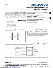 DS1124U-25+ datasheet pdf MAXIM - Dallas Semiconductor