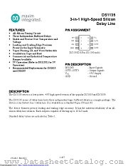 DS1135U-25+W datasheet pdf MAXIM - Dallas Semiconductor