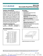 DS1217M-1-25 datasheet pdf MAXIM - Dallas Semiconductor
