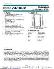 DS1220AD-200+ datasheet pdf MAXIM - Dallas Semiconductor