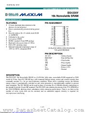 DS1220Y-200+ datasheet pdf MAXIM - Dallas Semiconductor