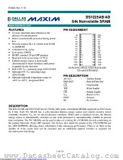 DS1225AD-170 datasheet pdf MAXIM - Dallas Semiconductor