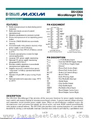 DS1236A-5 datasheet pdf MAXIM - Dallas Semiconductor