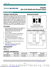 DS1254WB-C02 datasheet pdf MAXIM - Dallas Semiconductor