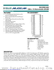 DS1258AB-70# datasheet pdf MAXIM - Dallas Semiconductor
