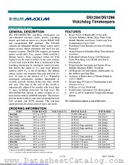DS1284N datasheet pdf MAXIM - Dallas Semiconductor
