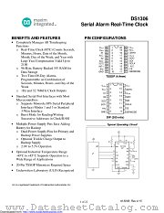 DS1306E+ datasheet pdf MAXIM - Dallas Semiconductor