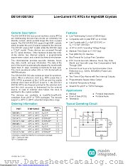 DS1341U+ datasheet pdf MAXIM - Dallas Semiconductor