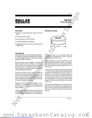 DS1427K-F5+ datasheet pdf MAXIM - Dallas Semiconductor