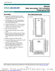 DS1554-70+ datasheet pdf MAXIM - Dallas Semiconductor