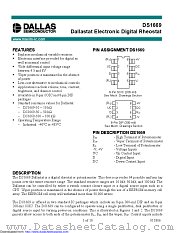 DS1669S-10+ datasheet pdf MAXIM - Dallas Semiconductor