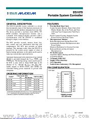 DS1670E/T&R datasheet pdf MAXIM - Dallas Semiconductor