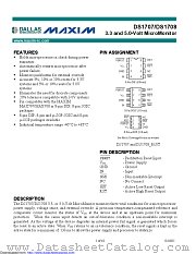 DS1708ESA+ datasheet pdf MAXIM - Dallas Semiconductor