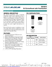 DS1813R-15-U+ datasheet pdf MAXIM - Dallas Semiconductor